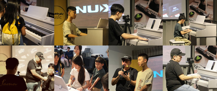 NUX Piano Clinic 2026: Discover NCK-430 with Moses Chuah at FAMA Music!