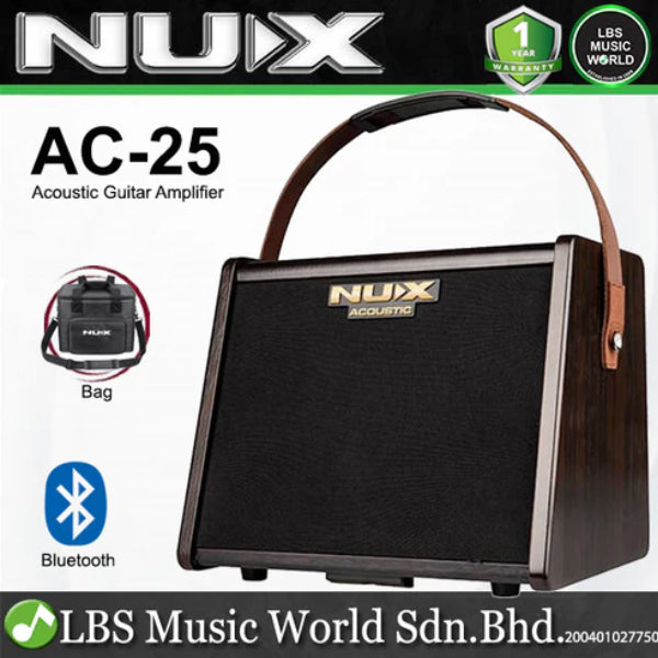 NUX AC-25 Acoustic Guitar Amplifier