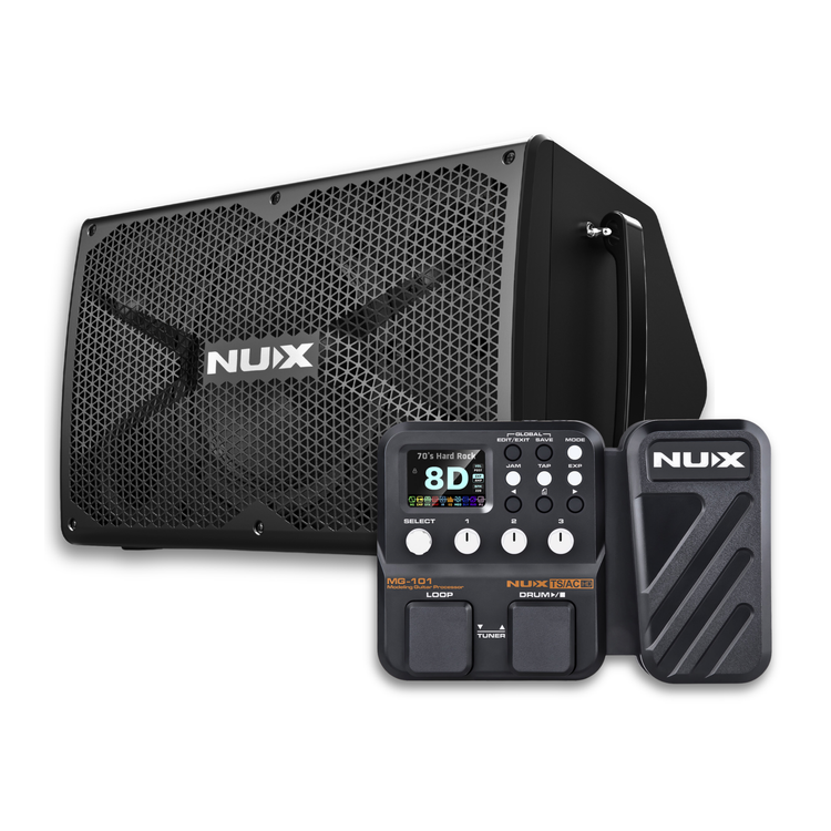 NUX MG-101 Multi-Effects Modeling Guitar Processor