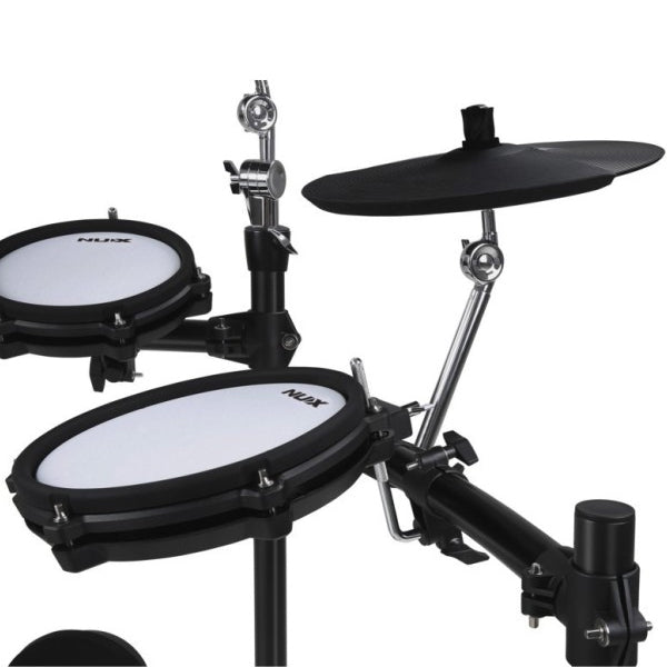 Nux DM-310 Full Set Digital Electronic Drum with Bluetooth and Dual Mesh Head (DM310)