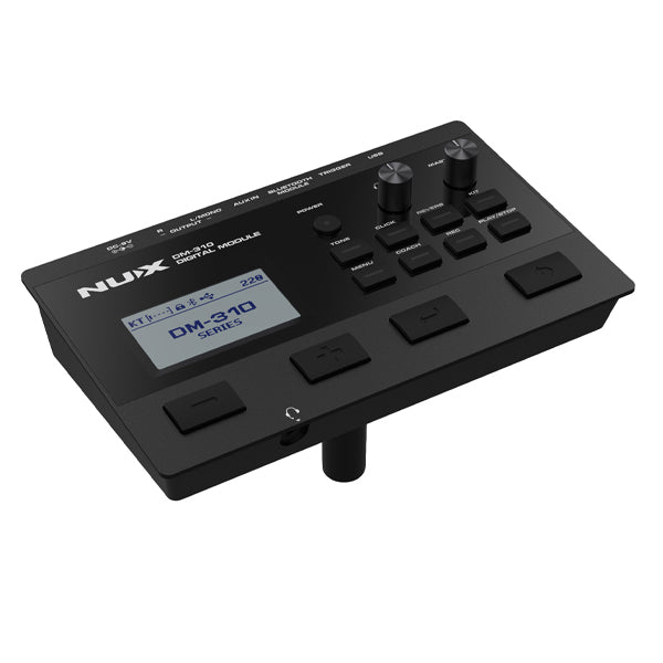 Nux DM-310 Full Set Digital Electronic Drum with Bluetooth and Dual Mesh Head (DM310)