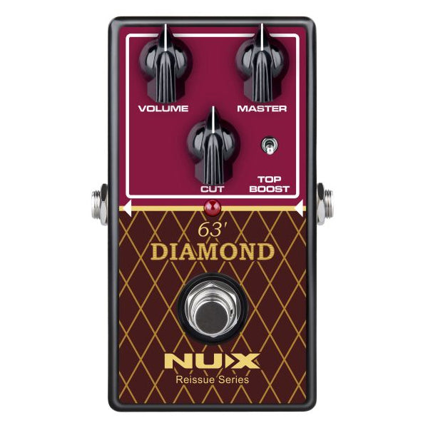 NUX ’63 Diamond VOX-Style British Overdrive Pedal