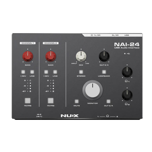 NUX NAI-24 USB Audio Interface