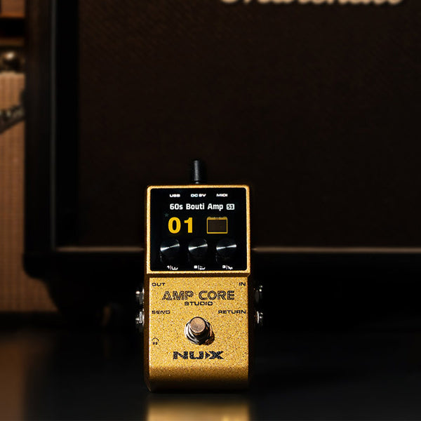 NUX Amp Core Studio Amp Modeler & IR Pedal