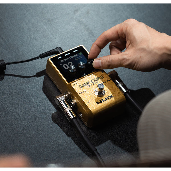 NUX Amp Core Studio Amp Modeler & IR Pedal