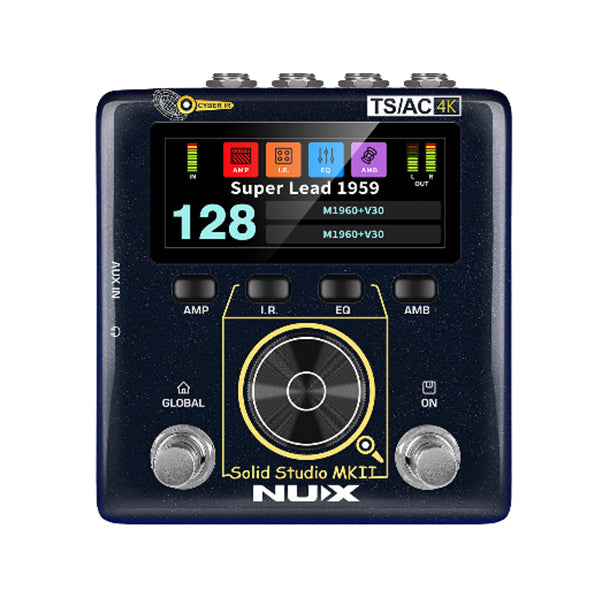 NUX Solid Studio MKII Preamp, Power Amp Simulator & IR Loader Pedal