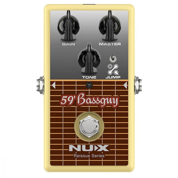 NUX ’59 Bassguy Tweed Amp-Style Overdrive Pedal