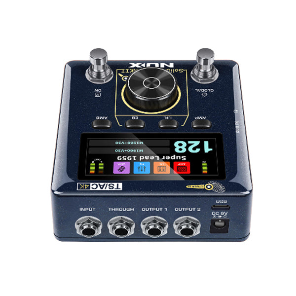 NUX Solid Studio MKII Preamp, Power Amp Simulator & IR Loader Pedal