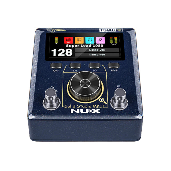 NUX Solid Studio MKII Preamp, Power Amp Simulator & IR Loader Pedal