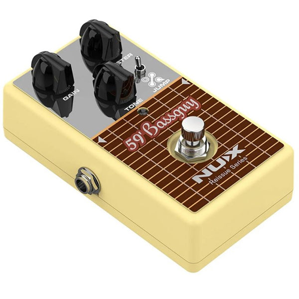 NUX ’59 Bassguy Tweed Amp-Style Overdrive Pedal