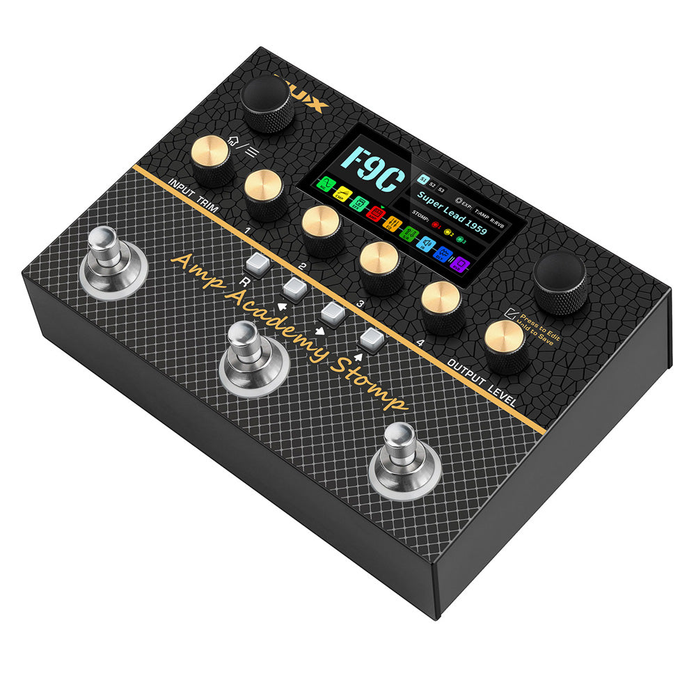 NUX Amp Academy Stomp Amp Modeler & Multi-Effects Pedal