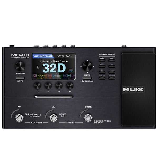 NUX MG-30 Multi-Effects Modeling Guitar Processor