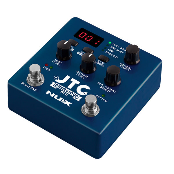 NUX JTC Drum & Loop Pro Dual Switch Looper Pedal