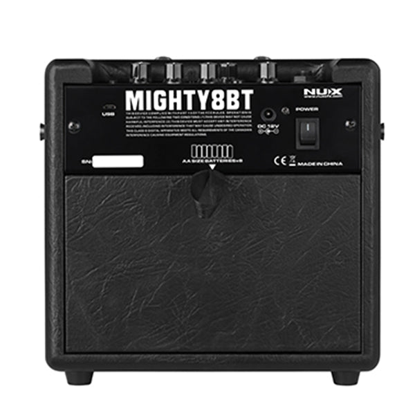 NUX Mighty 8BT MKII Portable Modeling Guitar Amplifier