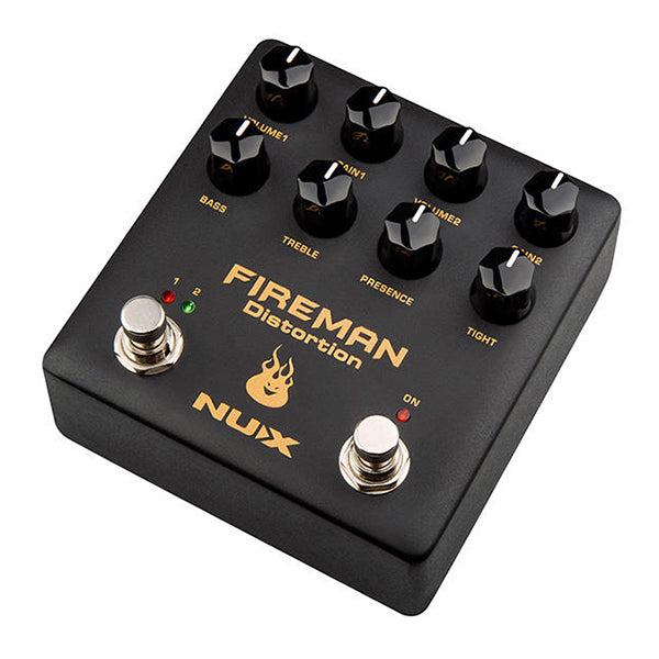 NUX Fireman Dual Channel Brown Sound Distortion Pedal