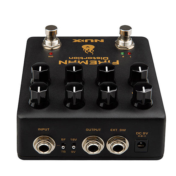 NUX Fireman Dual Channel Brown Sound Distortion Pedal