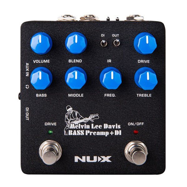NUX MLD Signature Bass Preamp + DI Melvin Lee Davis Signature Pedal