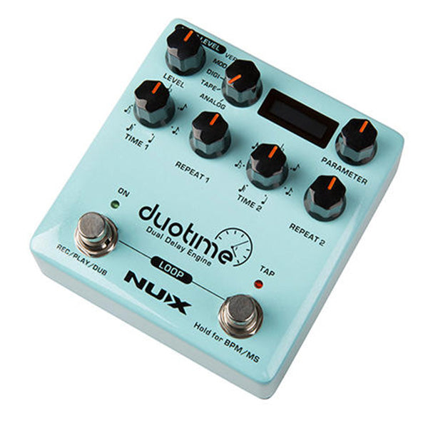 NUX Duotime Dual Delay Engine Pedal