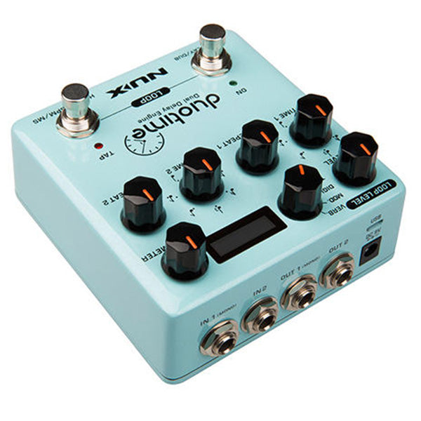 NUX Duotime Dual Delay Engine Pedal