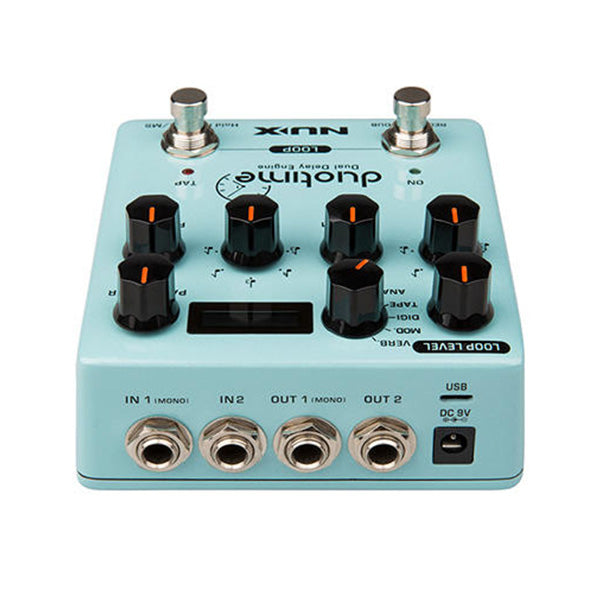 NUX Duotime Dual Delay Engine Pedal