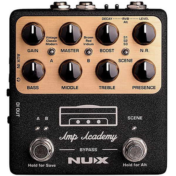 NUX Amp Academy Amp Modeler & IR Loader Pedal