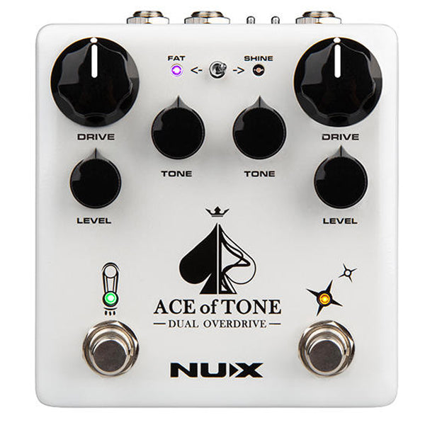 NUX Ace of Tone Dual Overdrive Pedal