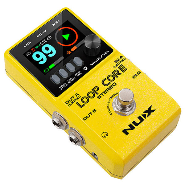 NUX Loop Core Stereo Stereo Looper Pedal