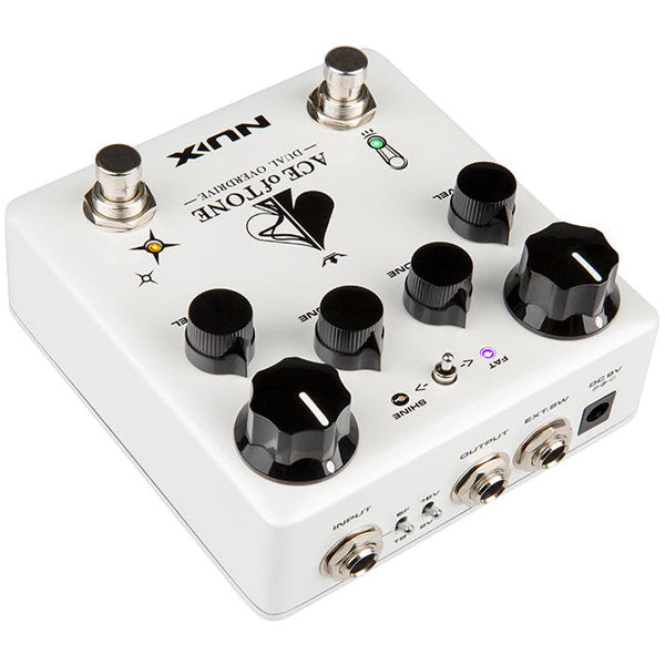 NUX Ace of Tone Dual Overdrive Pedal