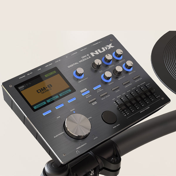NUX DM-8 5-Piece Digital Drum Set