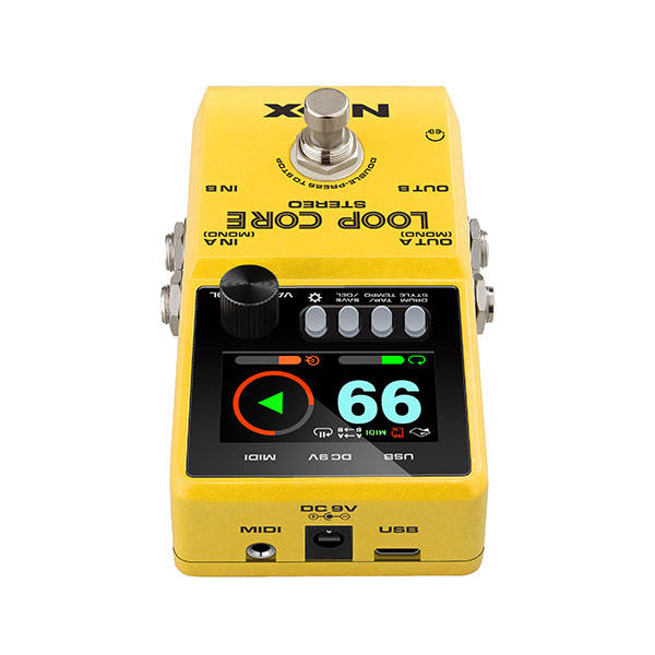NUX Loop Core Stereo Stereo Looper Pedal