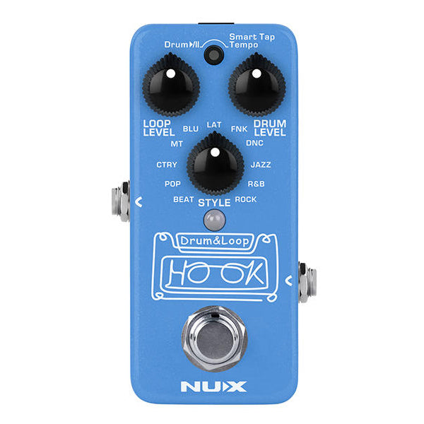 NUX HOOK Drum Machine & Phrase Looper Pedal
