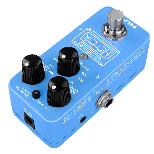 NUX HOOK Drum Machine & Phrase Looper Pedal