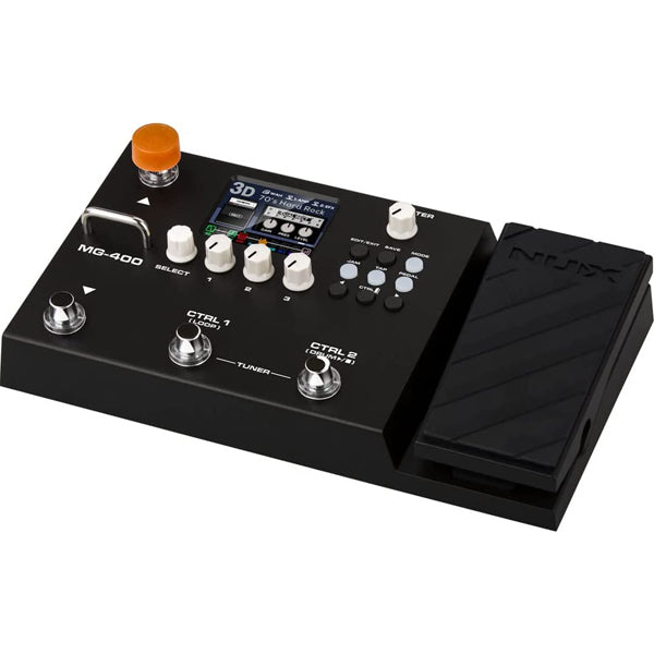 NUX MG-400 Multi-Effects Modeling Guitar & Bass Processor