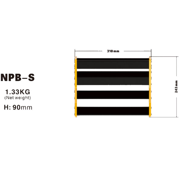 NUX NPB-S Bumblebee Manageable Pedalboard