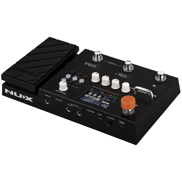 NUX MG-400 Multi-Effects Modeling Guitar & Bass Processor