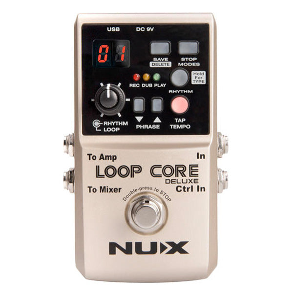 NUX Loop Core Deluxe 24-bit Looper Pedal