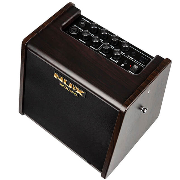 NUX AC-25 Portable Battery-Operated Acoustic Guitar Amplifier