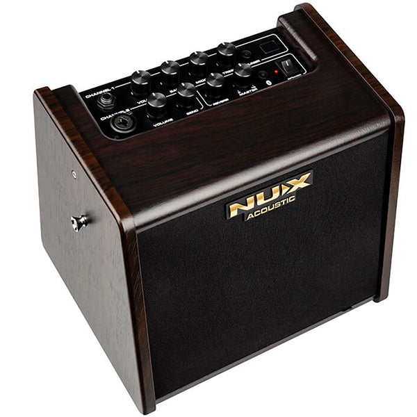 NUX AC-25 Portable Battery-Operated Acoustic Guitar Amplifier
