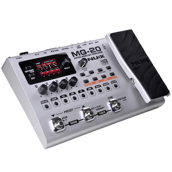 Nux MG-20 Multi Effects and Modeling Processor