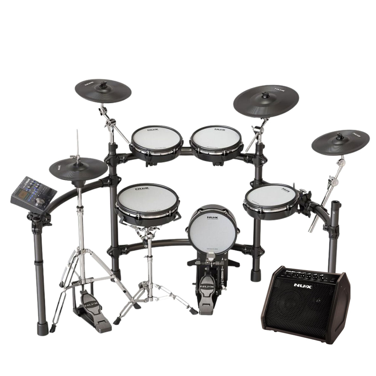 NUX DM-8 5-Piece Digital Drum Set