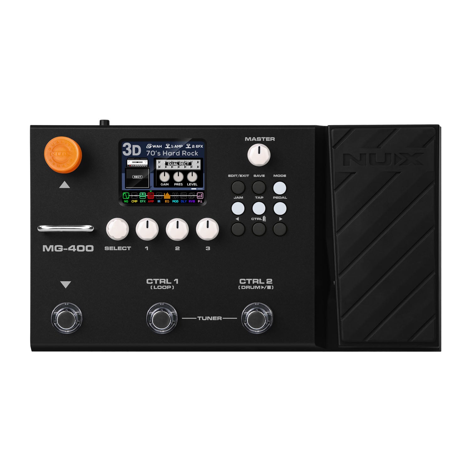 NUX MG-400 Modeling Guitar and Bass Processor