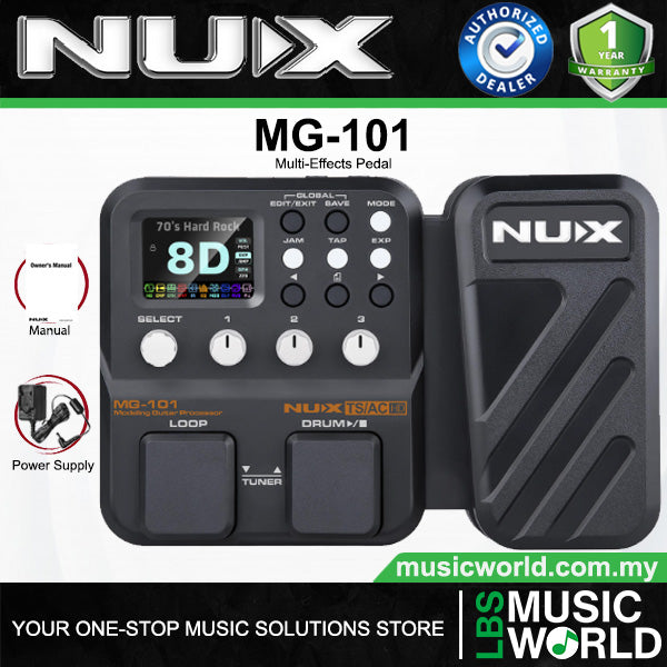 NUX MG-101 Guitar Effects Processor